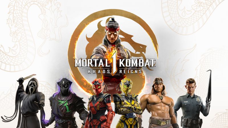 Mortal Kombat 1, 2024 Games, Liu Kang, Wallpaper