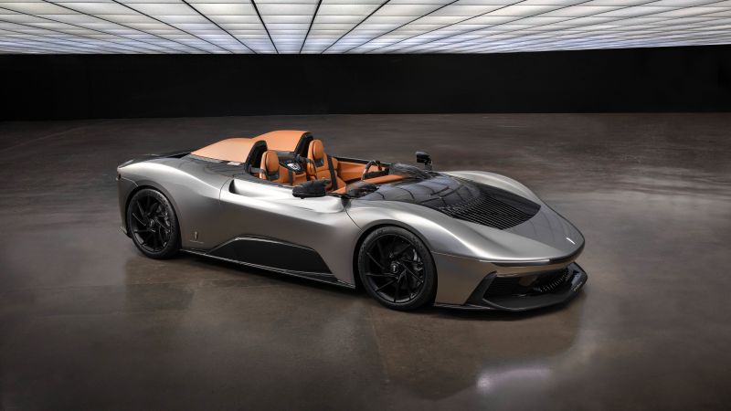 Pininfarina B95 Gotham, Electric supercar, 5K, 8K, Wallpaper