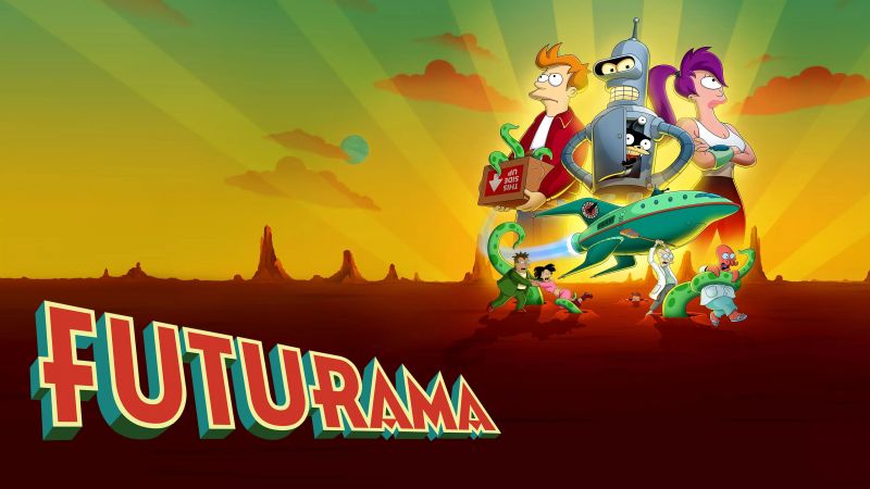 Futurama, Season 12, 2024 Series, Cartoon, Wallpaper