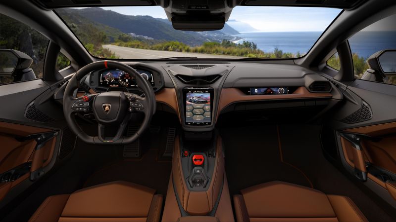 Lamborghini Temerario, Interior