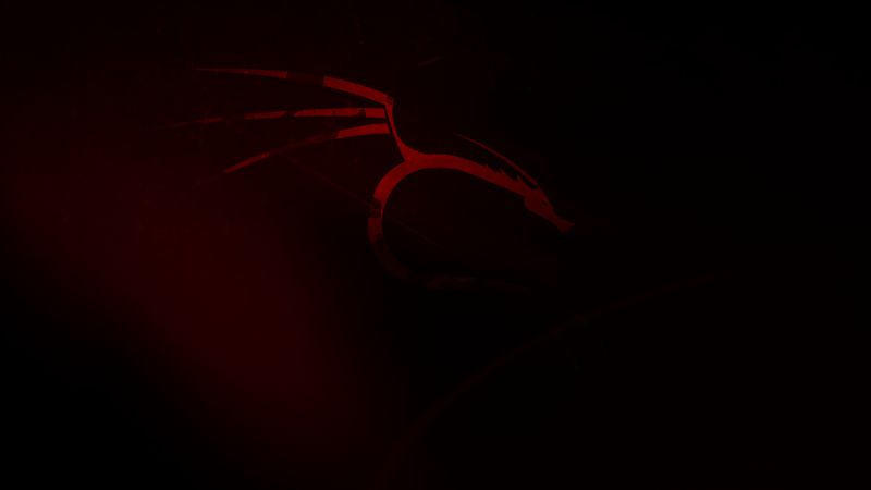 Kali Linux, Dark aesthetic, Red