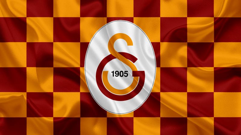 Galatasaray, Logo, Football club, UEFA Champions League, Wallpaper