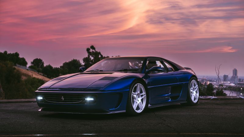 Ferrari, Retro, Supercar, 5K, 8K, Wallpaper