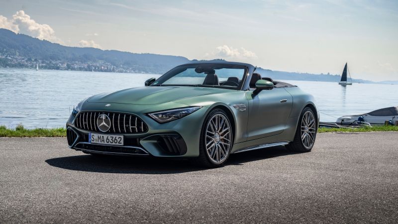 Mercedes-AMG SL Roadster, 2024, 5K, 8K