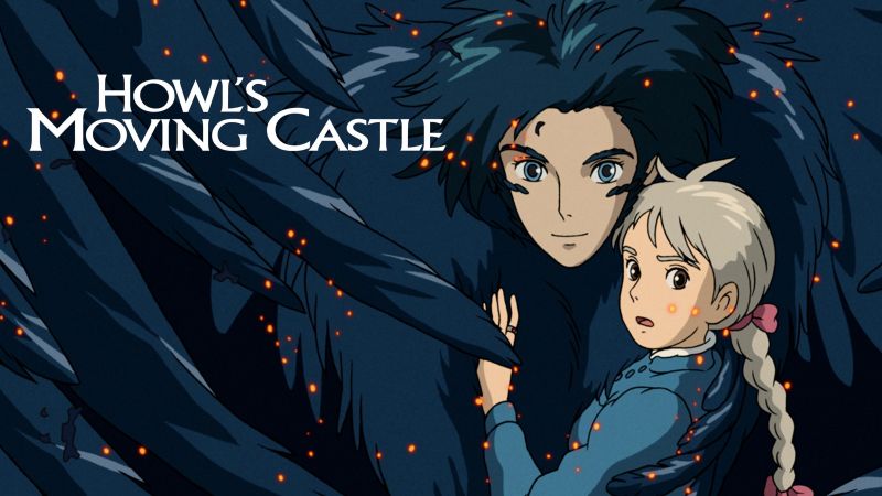 Studio Ghibli, Howl's Moving Castle, Movie poster, Wallpaper