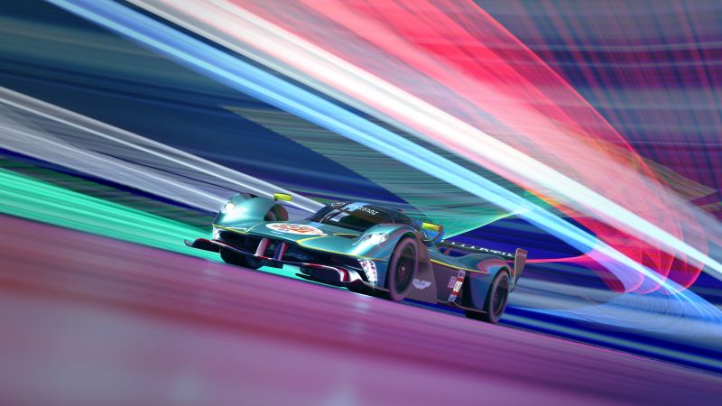 Aston Martin Valkyrie, Le Mans Hypercar, 5K, Concept cars, Colorful