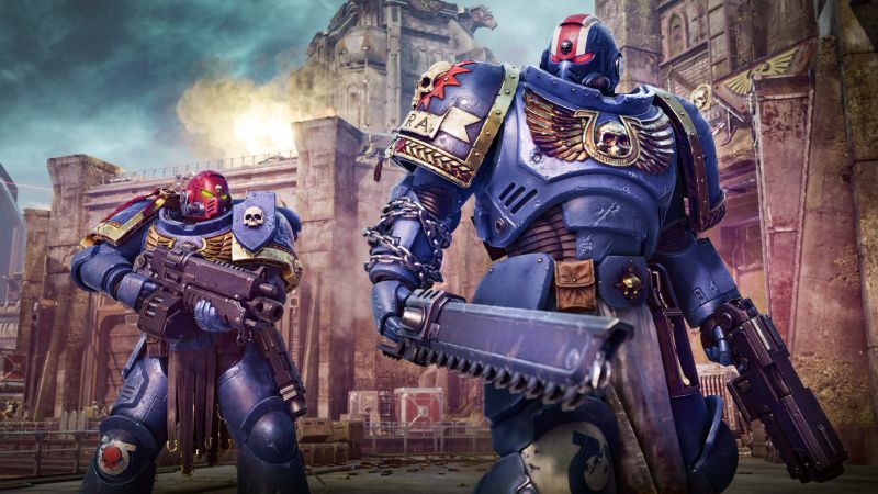 Warhammer 40K Space Marine 2, Screenshot, Gameplay, 2024 Games, Titus, 5K, Ultramarines, Wallpaper