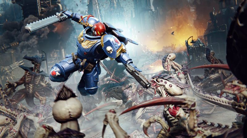 Warhammer 40K Space Marine 2, Action, Gameplay, 2024 Games, Titus