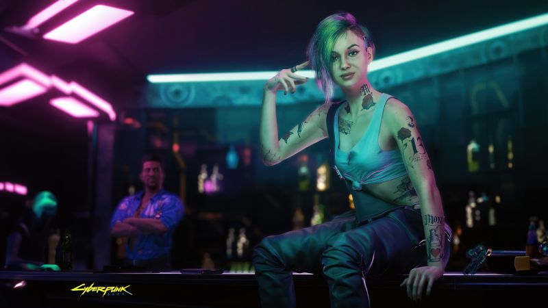 Judy Alvarez, Female character, Cyberpunk 2077, 5K, Wallpaper