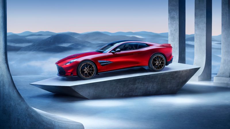 Aston Martin Vanquish, Aesthetic, 8K, 2024, Super Sports Cars, 5K, Wallpaper