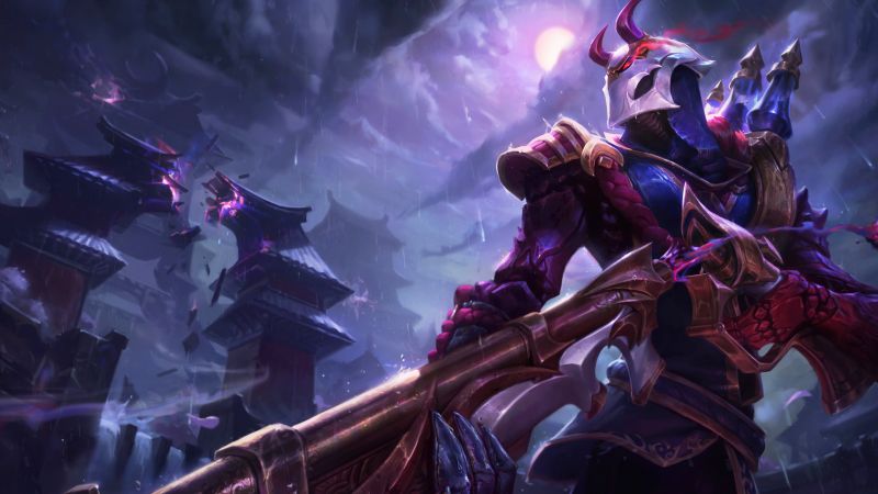 Blood Moon Jhin, League of Legends, Wallpaper