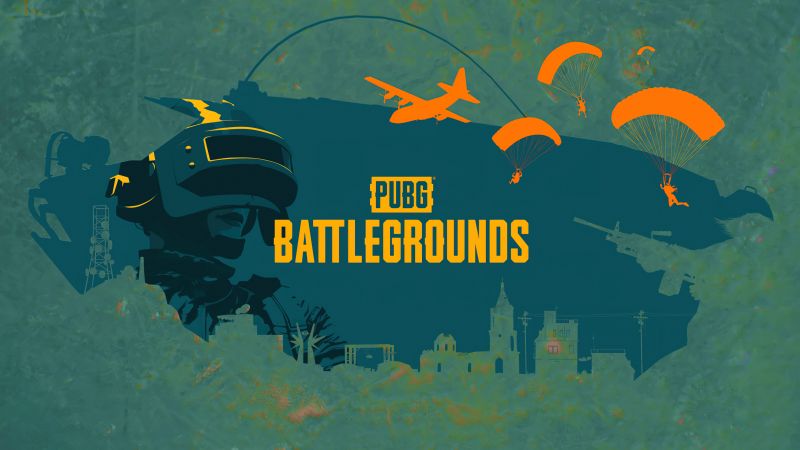 PUBG, Erangel map, 5K, Game Art