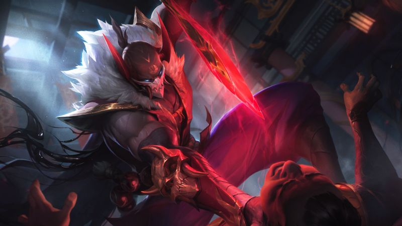 Blood Moon Pyke Wallpaper 4K, League of Legends, Pyke