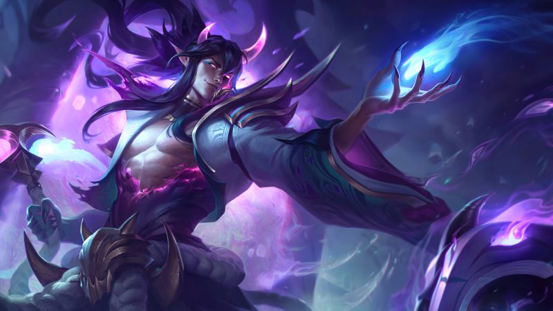 Spirit Blossom Thresh, League of Legends, Thresh, Wallpaper