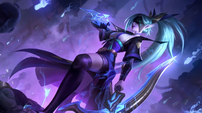 Spirit Blossom Vayne, League of Legends