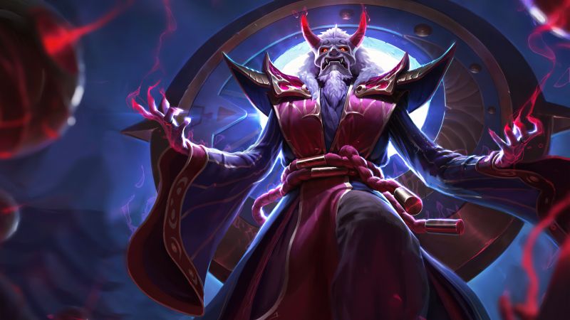 Blood Moon Zilean, League of Legends, Wallpaper