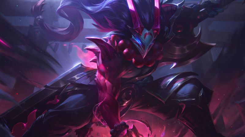 Blood Moon Tryndamere, League of Legends, Wallpaper