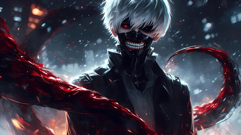 Ken Kaneki, Gothic, Tokyo Ghoul, 5K