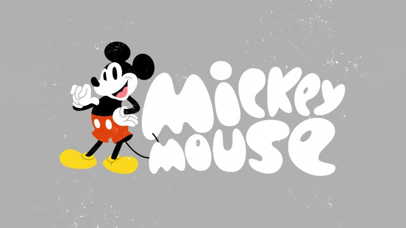 Mickey Mouse, Cartoon, 5K, Disney, Wallpaper