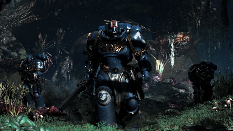 Warhammer 40K Space Marine 2, Ultramarines, Gameplay, 2024 Games