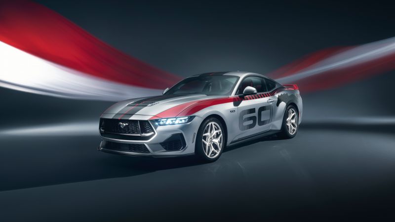 Ford Mustang GT, Performance car, 2024, 5K, 8K, Wallpaper