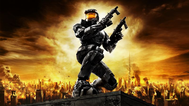 Halo 2, Master Chief, Game Art, Wallpaper