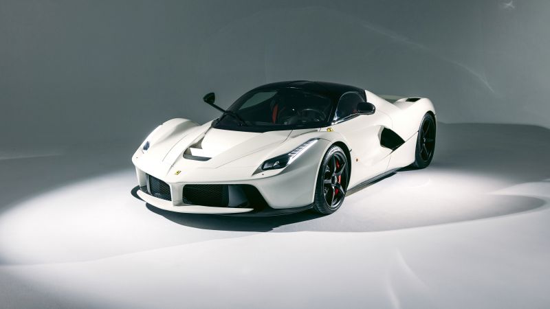 LaFerrari, White cars, Sports cars, Wallpaper