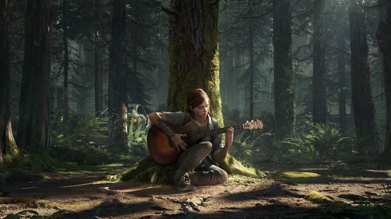 The Last of Us Part II, Ellie, PlayStation 4, 2020 Games, Wallpaper