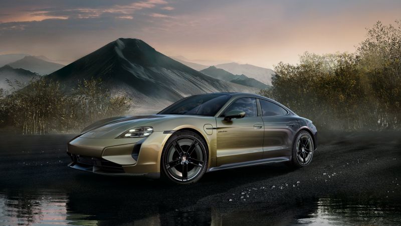 Porsche Taycan Turbo S, 5K, 2024