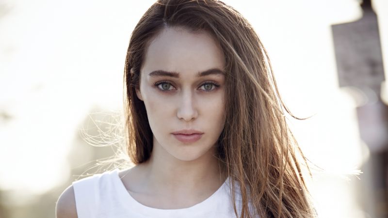 Alycia Debnam-Carey, 5K, Australian actress, Wallpaper