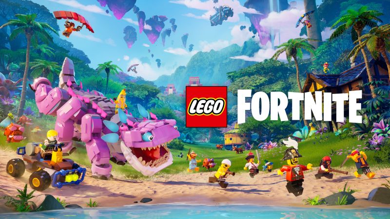 LEGO Fortnite, Game Art, 2024 Games, Wallpaper