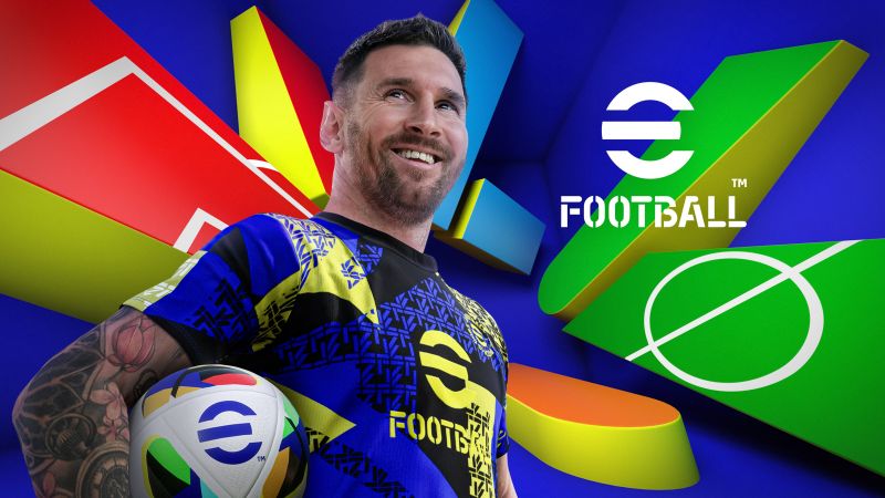 eFootball 2024, Game Art, Lionel Messi, 2024 Games