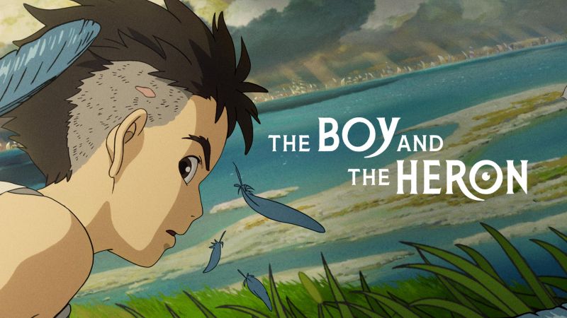 The Boy and the Heron, Movie poster, Japanese, Studio Ghibli, Wallpaper