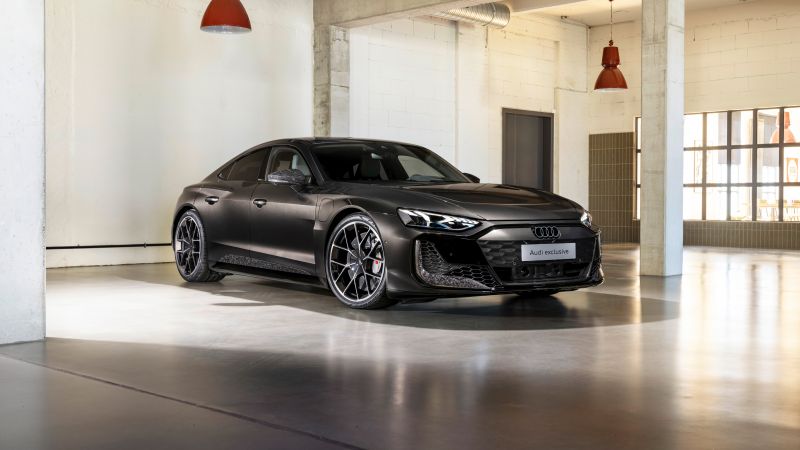 Audi RS e-tron GT performance, 2024, 5K, 8K