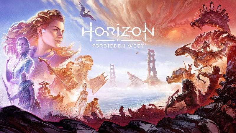 Horizon Forbidden West, Key Art, PlayStation 5, Game Art