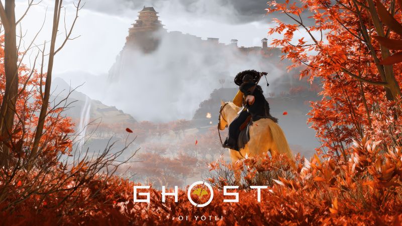 Ghost of Yotei, Autumn Scenery, Ultrawide, 2025 Games, Atsu (Ghost of Yotei), Wallpaper