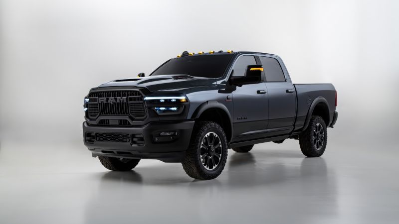 Ram 2500 Power Wagon Rebel Crew Cab, 2025, 5K, Ram 2500, Wallpaper