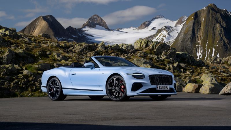 Bentley Continental GTC Speed, 2025, 5K, Convertible