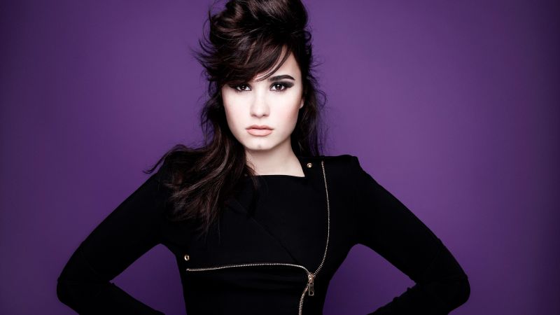 Demi Lovato, American singer, 5K, Wallpaper