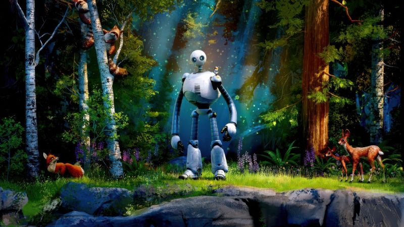 The Wild Robot, Poster, Animation movies, 2024 Movies