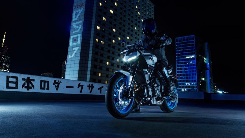 Yamaha MT-07, 2025, Night, 5K, Wallpaper