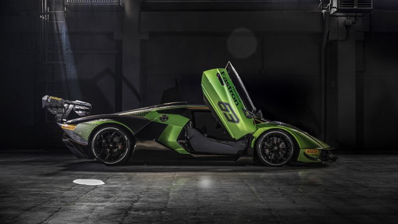 Lamborghini Essenza SCV12, Hypercars, 2020, Wallpaper