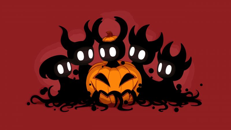 Hollow Knight, Halloween background