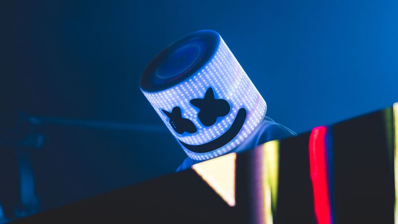 Marshmello, 5K, American DJ, Live concert