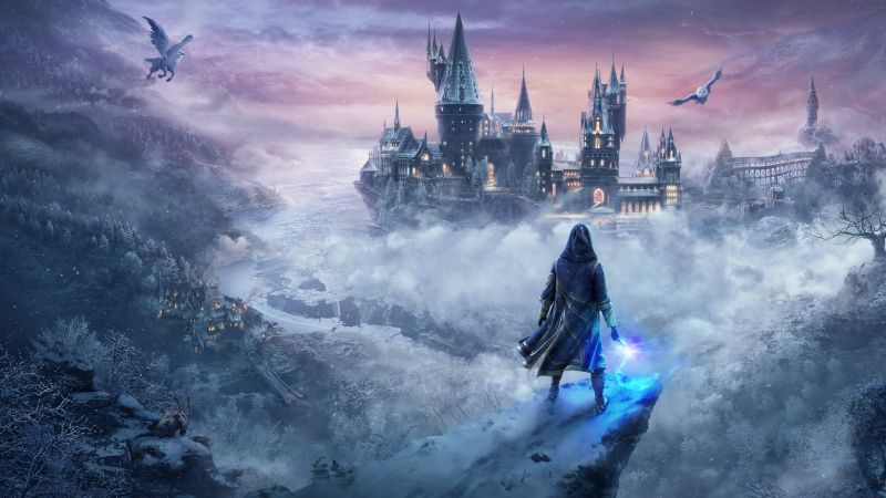 Hogwarts Legacy, Winter, Video Game, Wallpaper