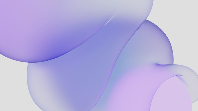 Purple aesthetic, Gradient Abstract, Shapes, 5K, Xiaomi Pad 7, Stock, Wallpaper