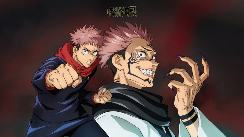 Yuji Itadori, Sukuna, 5K, Jujutsu Kaisen