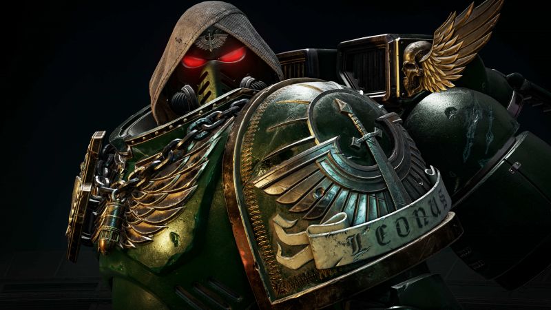 Warhammer 40K Space Marine 2, Obelisk, DLC, Dark background, 2024 Games, Wallpaper