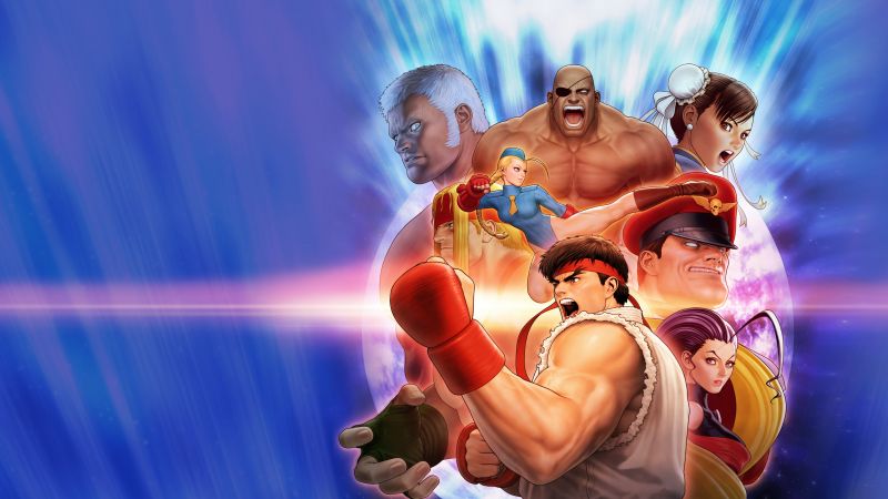 Street Fighter, 30th Anniversary, Video Game, Wallpaper