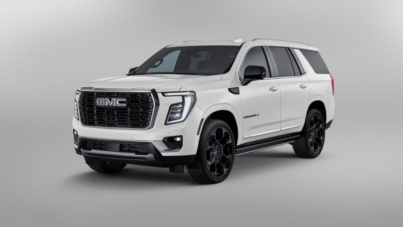 GMC Yukon Denali, 25th Anniversary, 2025, White background